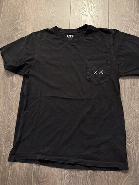 Authentic KAWS x Uniqlo x Sesame Street XX Pocket Tee
